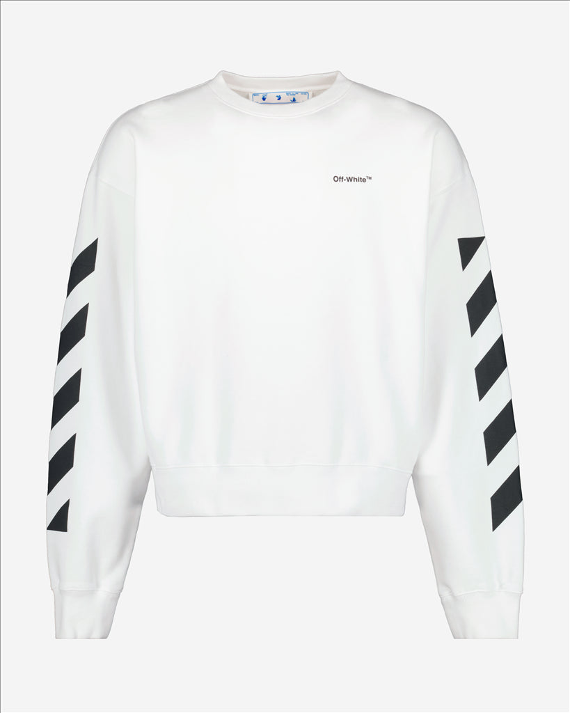 Sweatshirts Sweatshirt Diag Off-White Blanc Homme