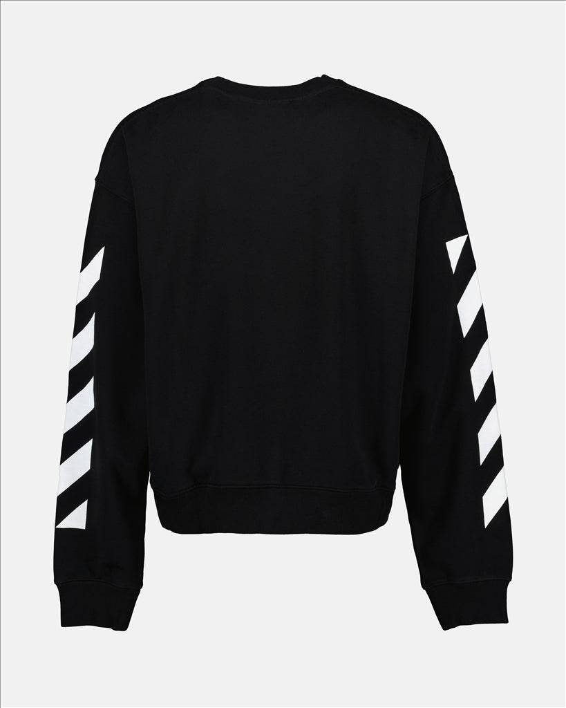 Sweatshirts Sweatshirt Diag Off-White Noir Homme