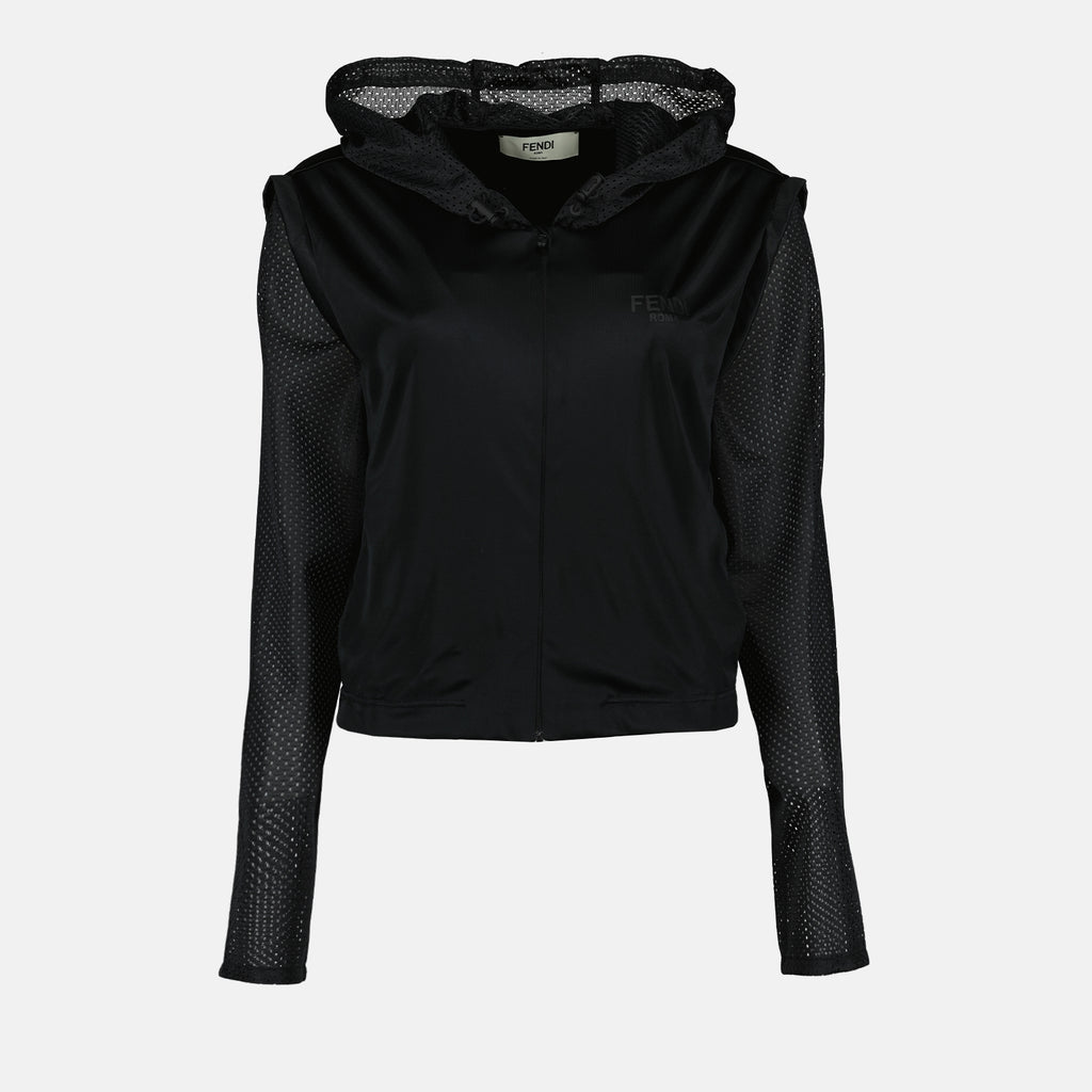 Sweatshirts Acetate sweatshirt Fendi Black Women