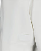 Sweatshirts Logo label sweater Ami PARIS White Unisex