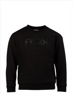 Clothing FF sweatshirt Fendi Black Kids