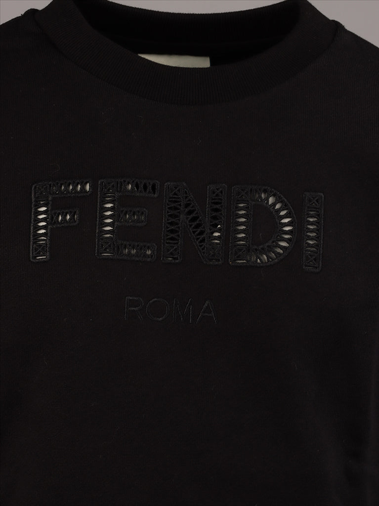 Clothing FF sweatshirt Fendi Black Kids