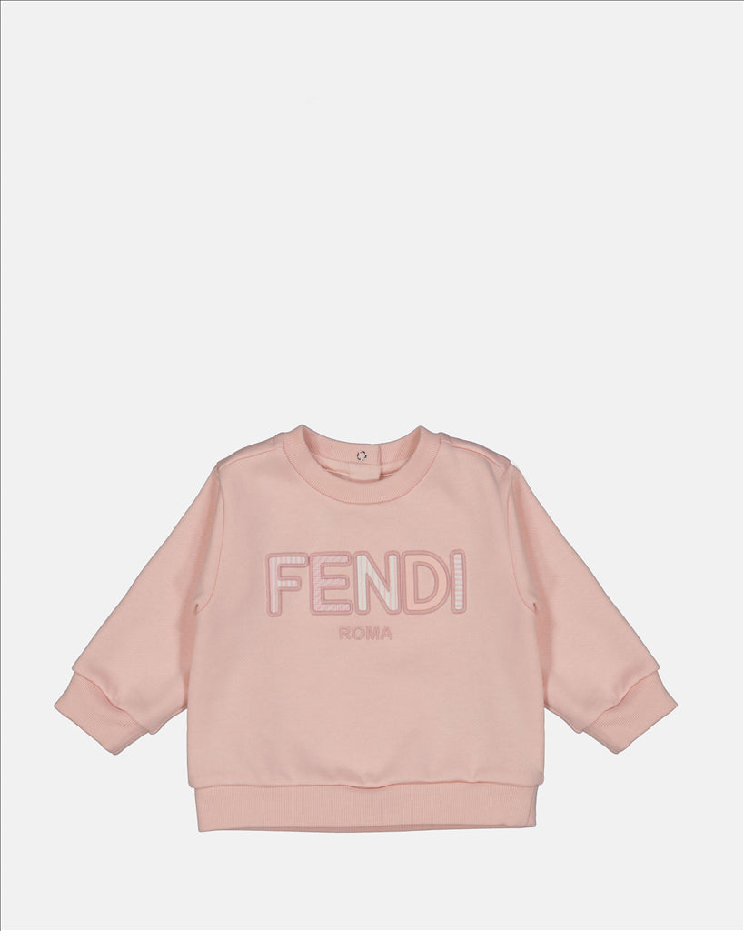 Vêtements Sweatshirt Fendi Roma Fendi Rose Enfants