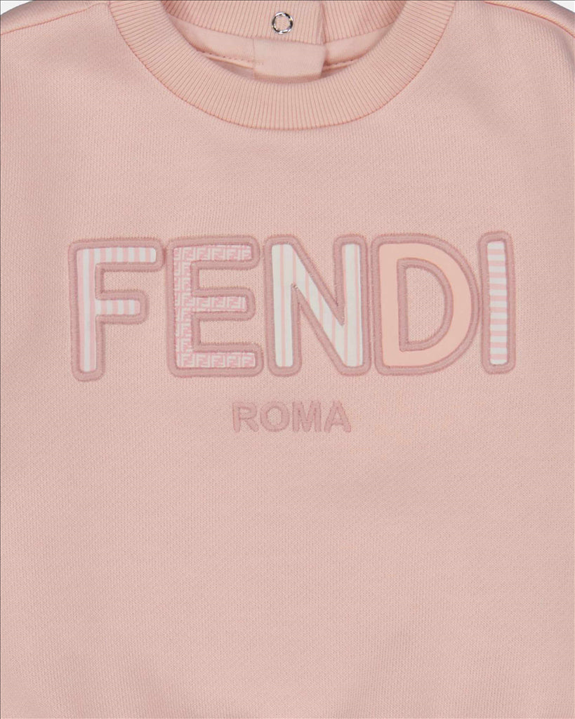 Vêtements Sweatshirt Fendi Roma Fendi Rose Enfants