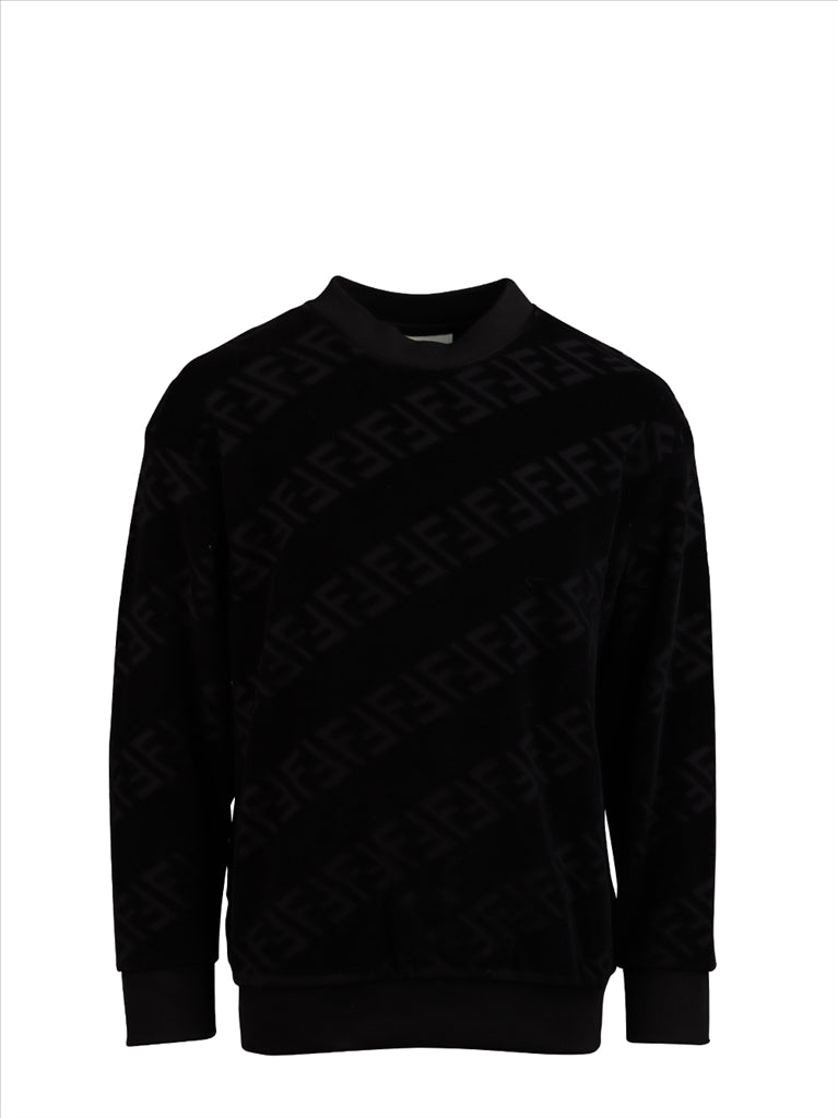 Vêtements Sweatshirt FF Fendi Noir Enfants