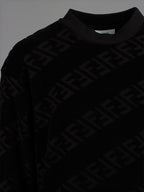 Abbigliamento Sweatshirt FF Fendi Nero Bambini