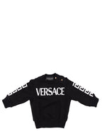 Clothing Greca sweatshirt Versace Black Kids