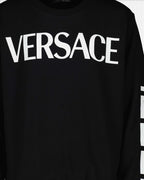 Clothing Greca sweatshirt Versace Black Kids