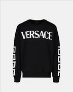Clothing Greca sweatshirt Versace Black Kids