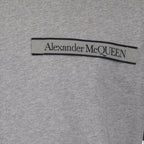 Sweatshirts Sweatshirt à logo bande Alexander McQueen Gris Homme