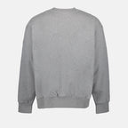 Felpe Felpa con Logo Moncler Grigio Homme