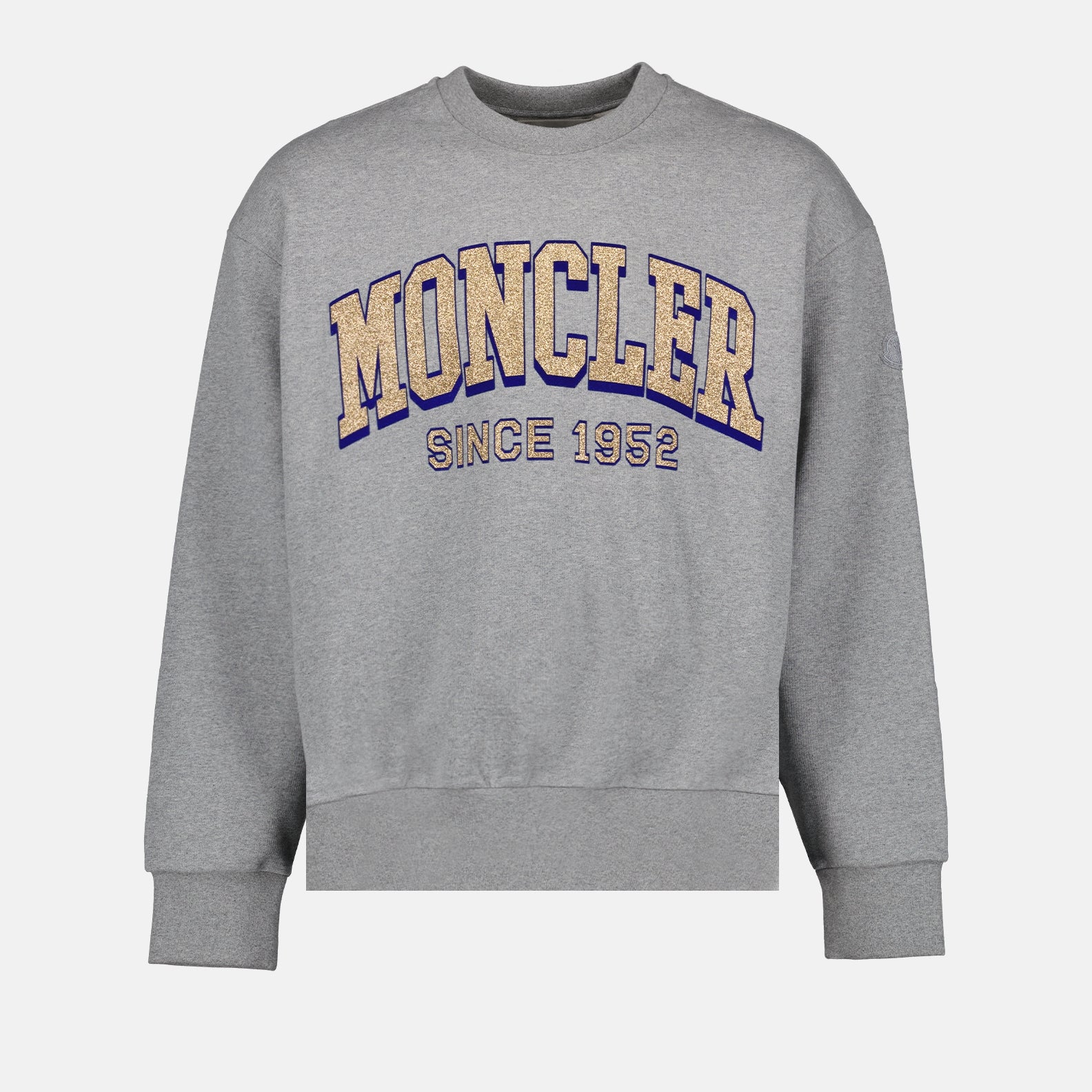 Sweatshirts Logo Sweatshirt Moncler Gray Man