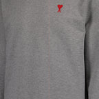 Sweatshirts Sweatshirt Ami de Coeur Ami PARIS Gris Unisexe