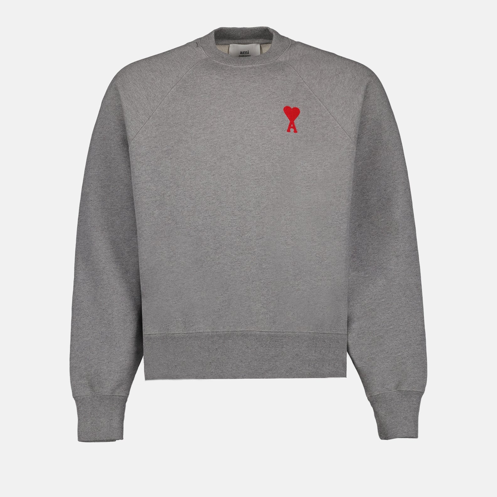 Sweatshirts Sweatshirt Ami de Coeur Ami PARIS Gris Unisexe