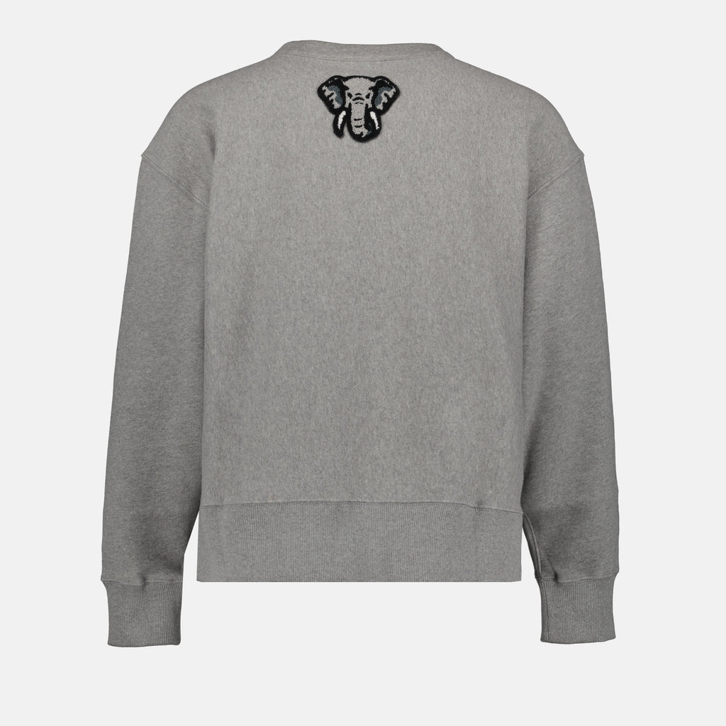 Sweatshirts Sweatshirt Varsity Kenzo Gris Homme