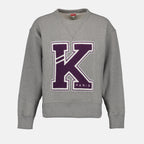 Sweatshirts Sweatshirt Varsity Kenzo Gris Homme