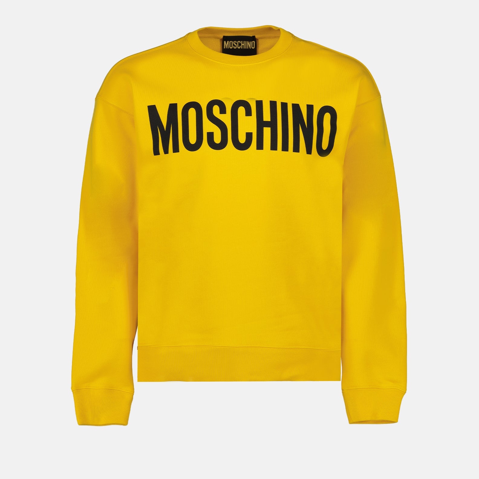 Sweatshirts Sweatshirt à logo Moschino Jaune Homme
