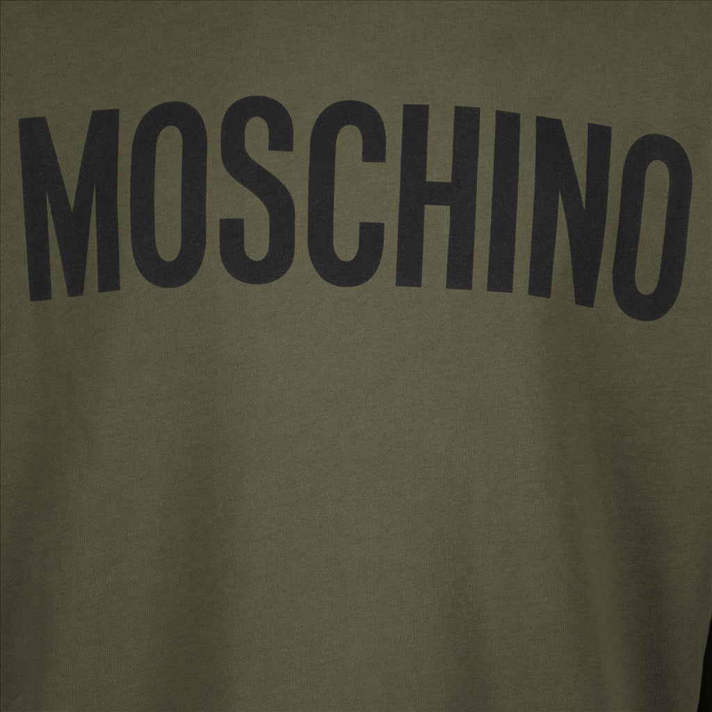 Sweatshirts Sweatshirt à logo Moschino Vert Homme