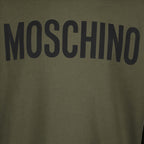 Sweatshirts Sweatshirt à logo Moschino Vert Homme