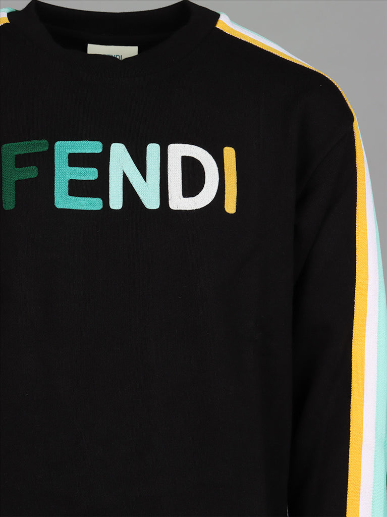Vêtements Sweatshirt FF Fendi Noir Enfants