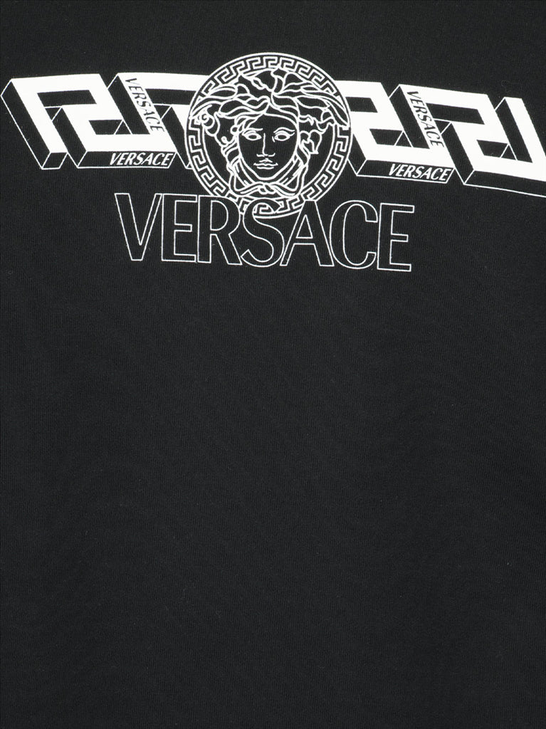 Sweatshirts Medusa Greca sweatshirt Versace Black Man