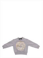 Clothing Medusa sweatshirt Versace Gray Kids