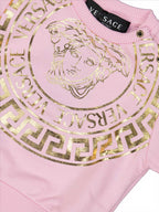 Clothing Medusa sweatshirt Versace Pink Kids