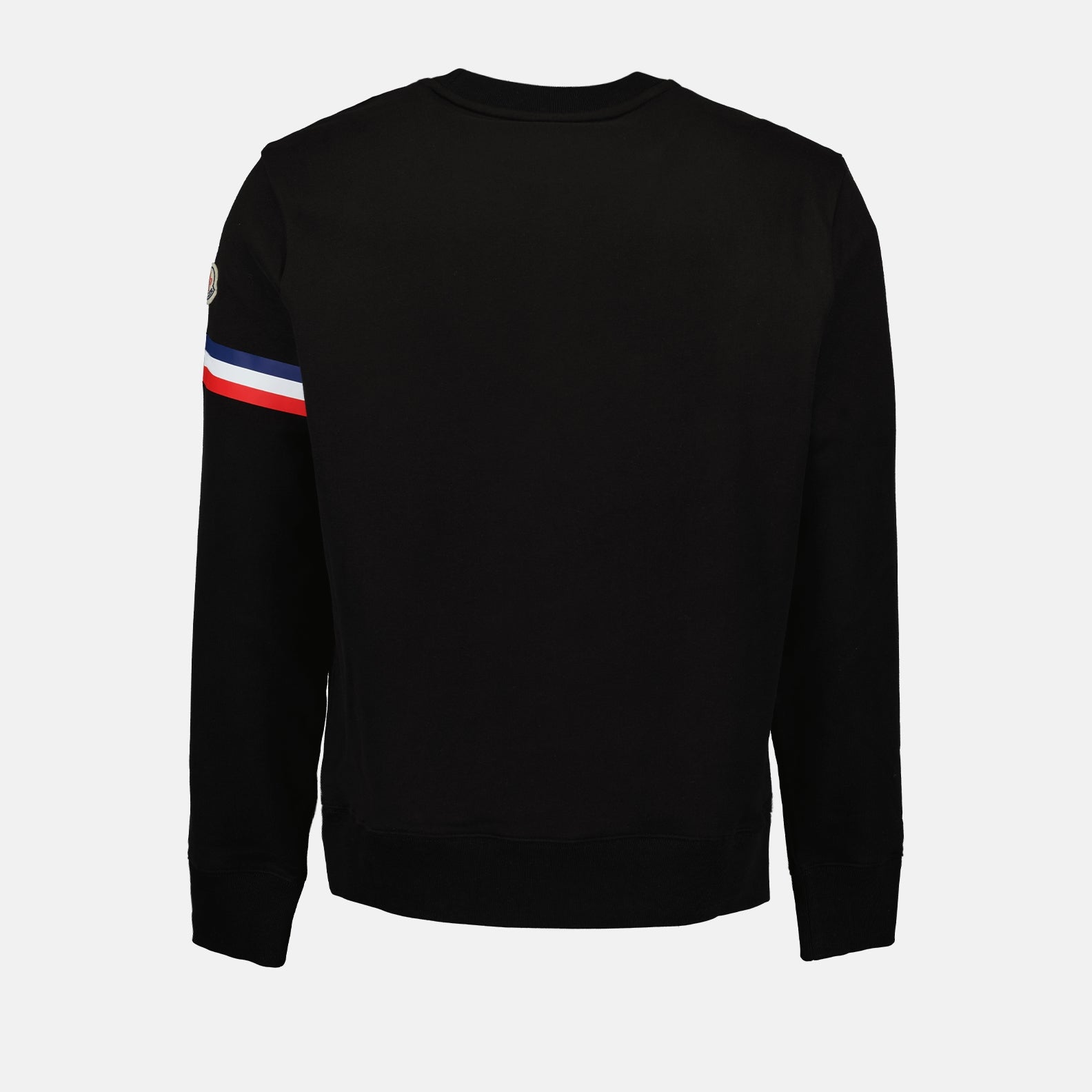 Sweatshirts Sweatshirt à logo et liseré Moncler Noir Homme