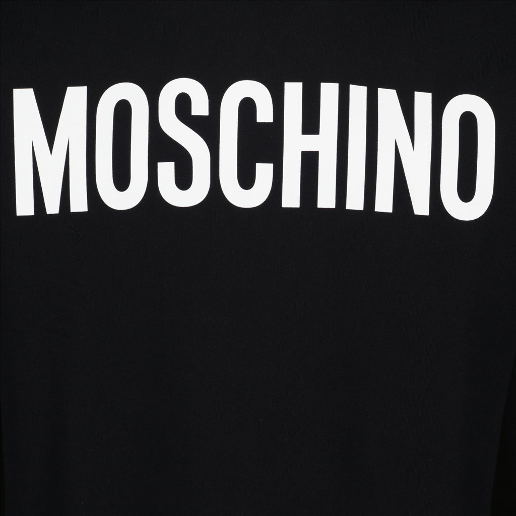 Sweatshirts Sweatshirt à logo Moschino Noir Homme