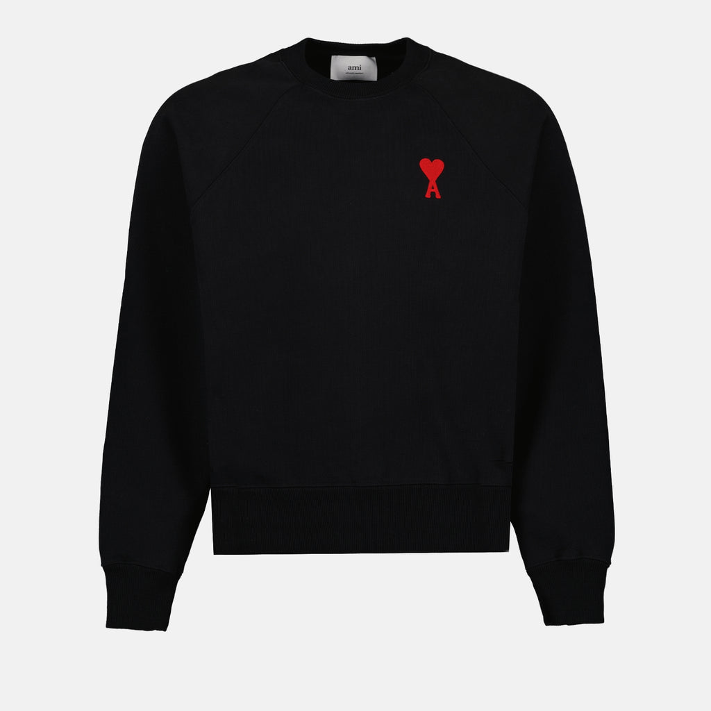Sweatshirts Sweatshirt Ami de Coeur Ami PARIS Noir Unisexe