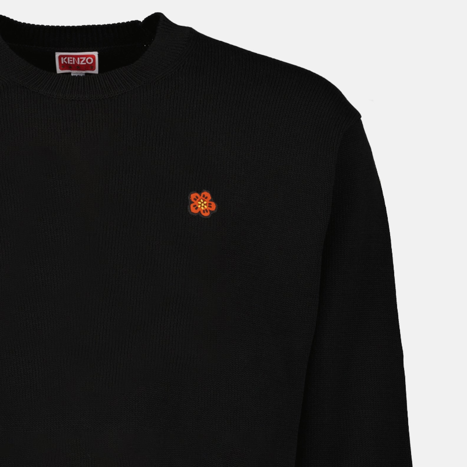 スウェットシャツ ボケフラワースウェットシャツ Kenzo 黒 男