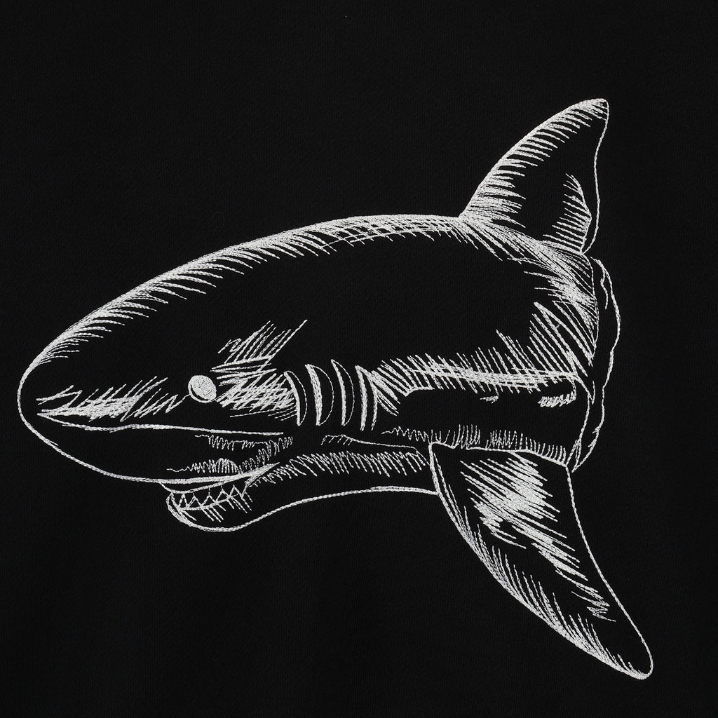 Sweatshirts Sweatshirt Broken Shark Palm Angels Noir Homme