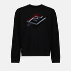 Sweatshirts FF 3D sweatshirt Fendi Black Man