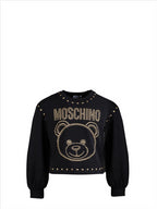 Vêtements Sweatshirt Teddy Moschino Noir Enfants