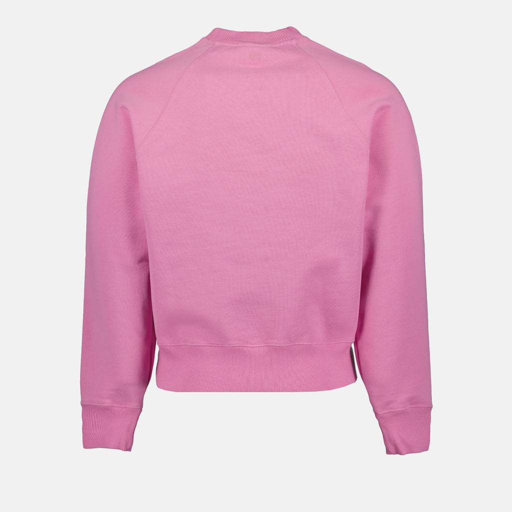 Sweatshirts Sweatshirt Ami de Coeur Ami PARIS Rose Unisexe