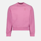 Sweatshirts Sweatshirt Ami de Coeur Ami PARIS Rose Unisexe