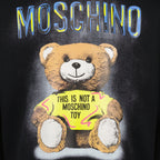 Sweatshirts Teddy Bear Sweatshirt Moschino Black Man