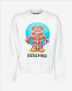 Sweatshirts Teddy Robot Sweatshirt Moschino White Man