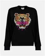Sudaderas Sweatshirt Tiger Kenzo Negro Femme