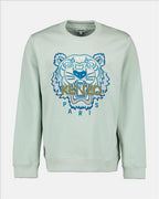 Sweatshirts Sweatshirt Tiger Kenzo Vert Homme