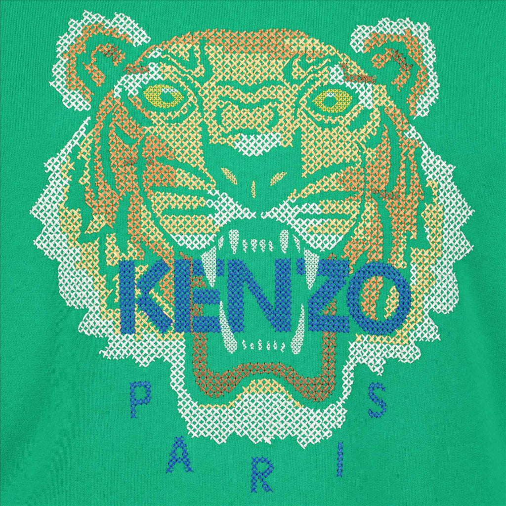 Sweatshirts Tiger sweatshirt Kenzo Green Man