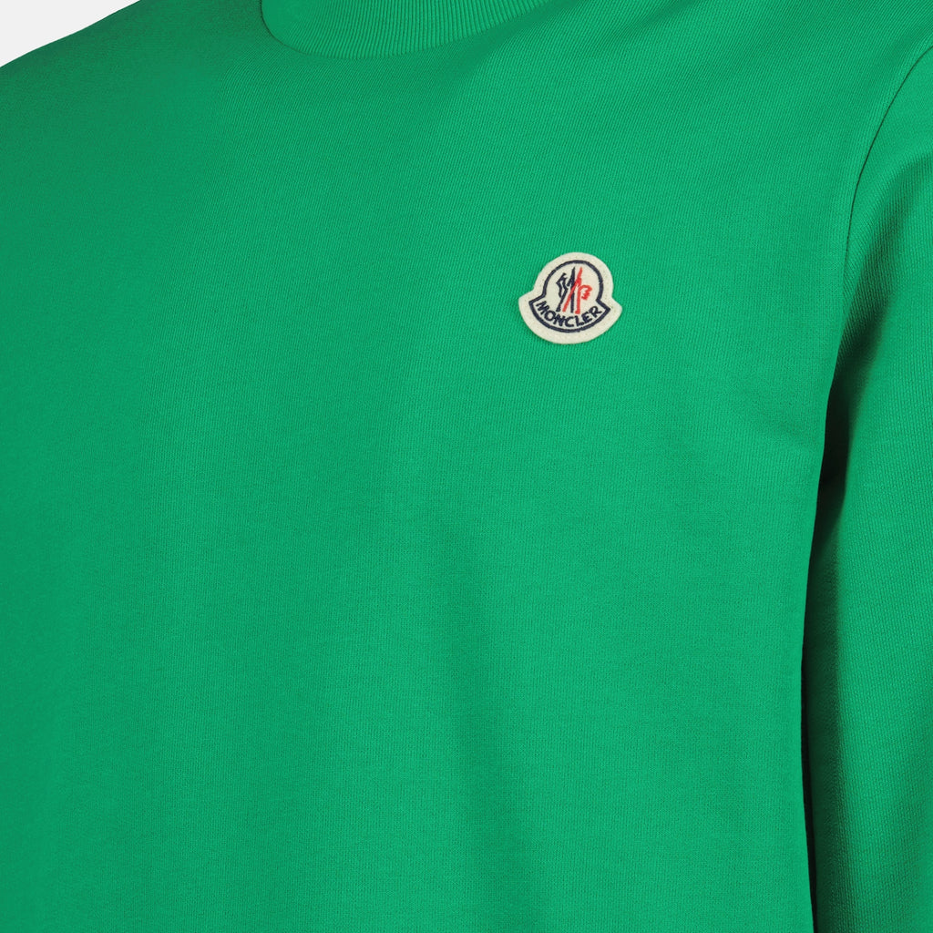 Sweatshirts Sweatshirt à logo Moncler Vert Homme