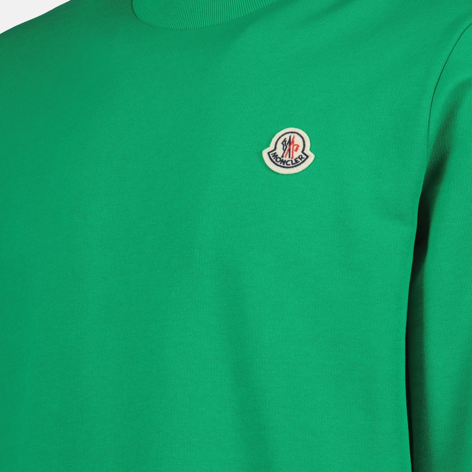 Sweatshirts Sweatshirt à logo Moncler Vert Homme