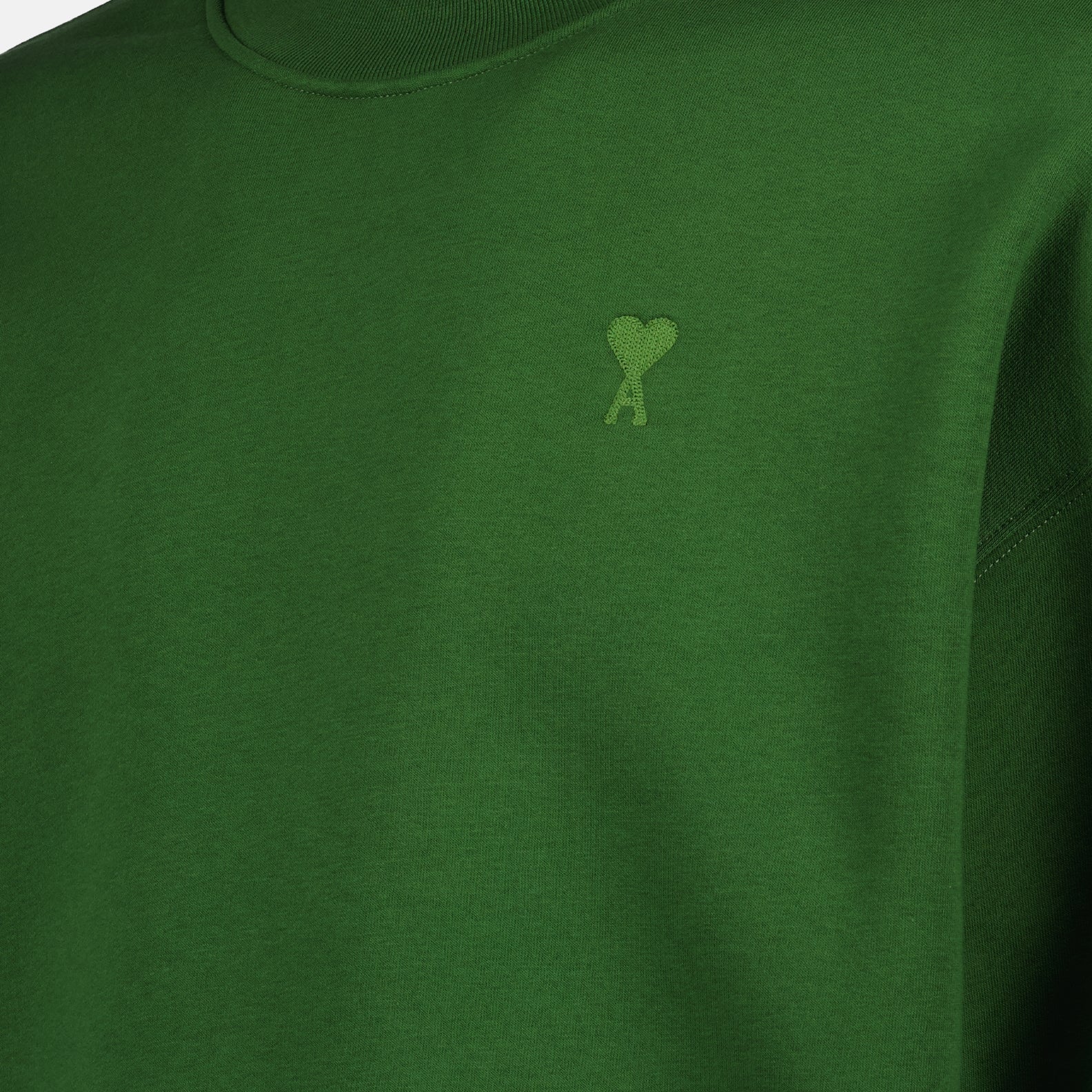 Sweatshirts Sweatshirt Ami de Coeur Ami PARIS Grün Unisex