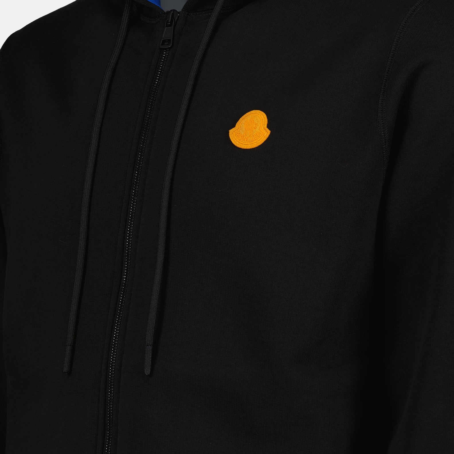 Sweatshirts Sweatshirt zippé à logo Moncler Noir Homme