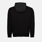 Sweatshirts Zipped sweatshirt Moncler Black Man