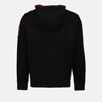 Sweatshirts Zipped sweatshirt Moncler Black Man