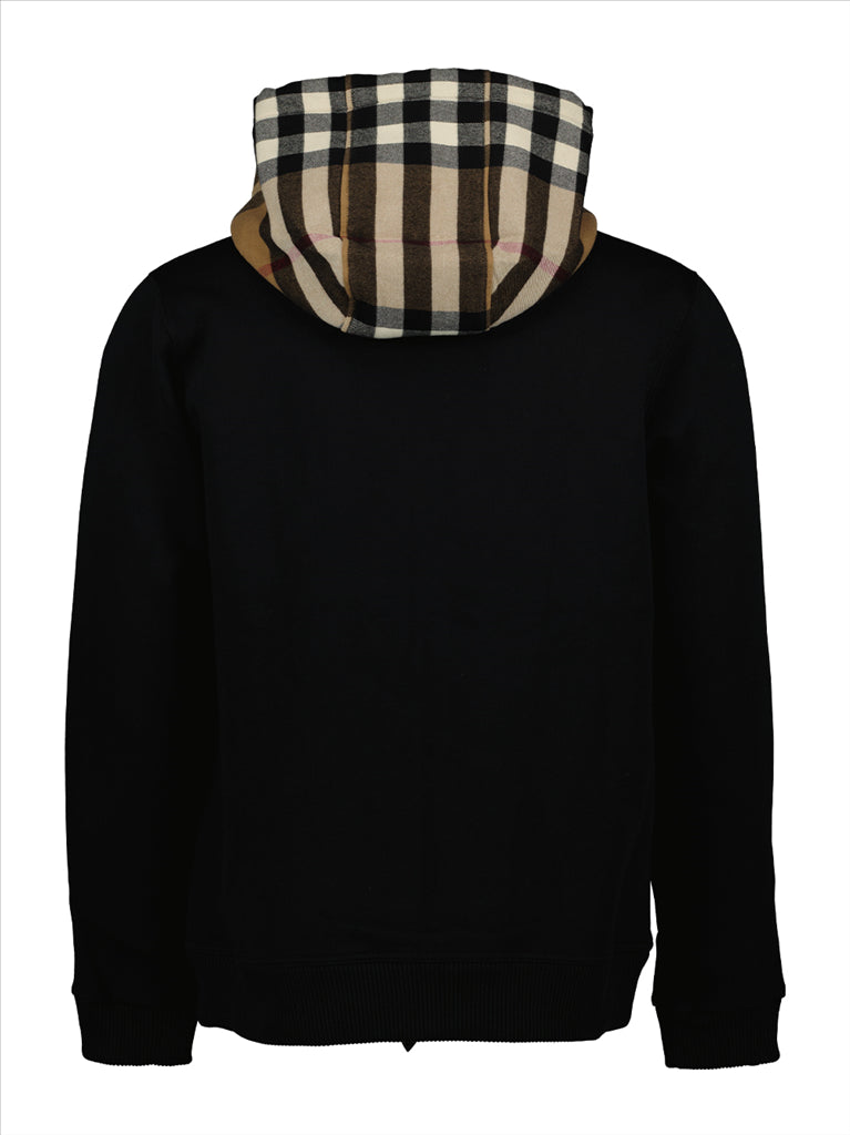 Sweatshirts Samuel zipped sweatshirt Burberry Black Man