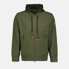 Sweatshirts Sweatshirt zippé Moncler Vert Homme