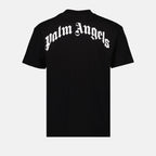 Camisetas T-shirt à imprimé graphique Palm Angels Negro Homme